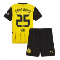 Borussia Dortmund Niklas Sule #25 Domáci Detský futbalový dres 2024-25 Krátky Rukáv (+ trenírky)